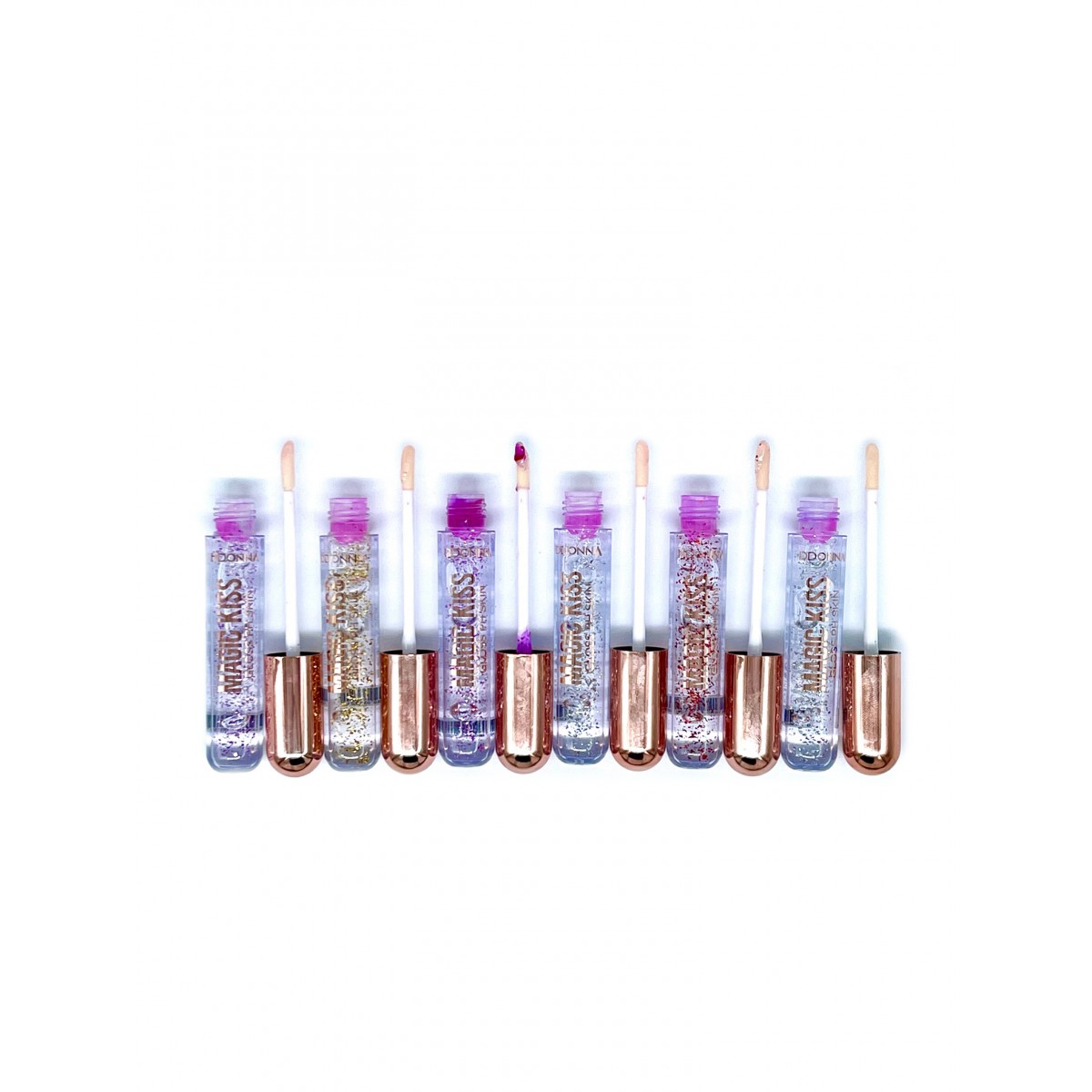 Brillo de labios con purpurina cambia de color con el PH D'Donna