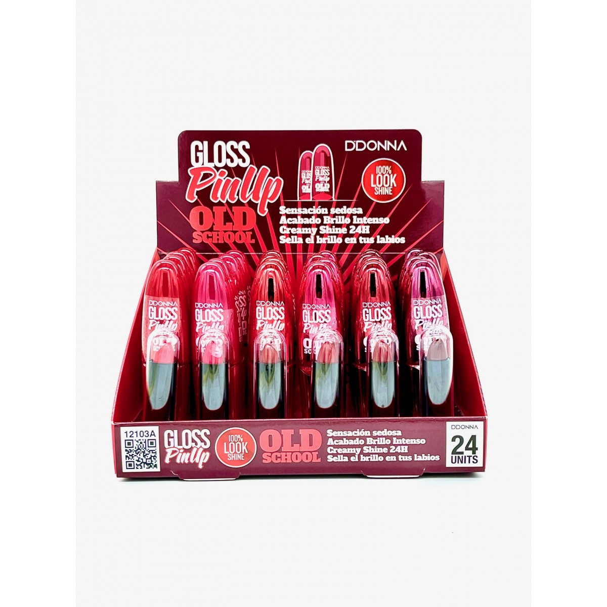 Barra de Labios Gloss Pin Up Old School D'Donna
