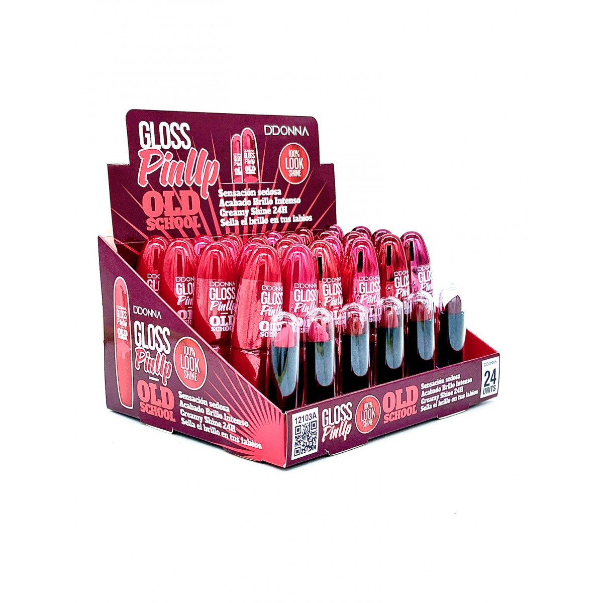 Barra de Labios Gloss Pin Up Old School D'Donna