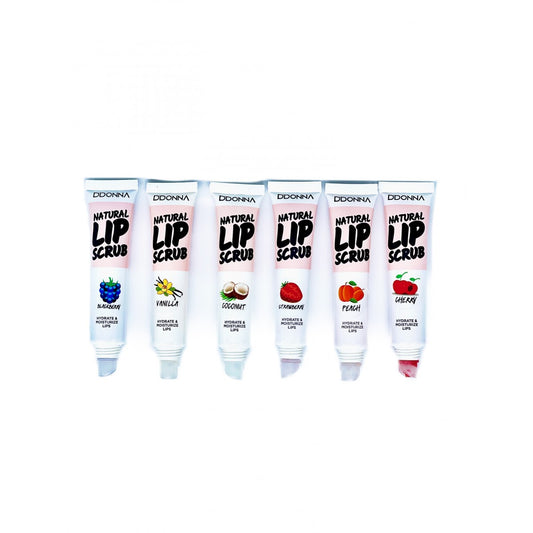 Exfoliantes labial natural D'Donna diferentes sabores