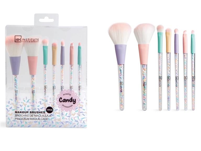 Caja con Brochas para maquillaje 7 piezas IDC Institute