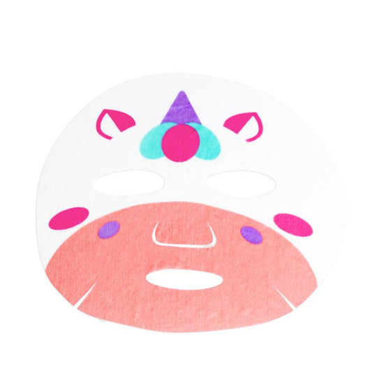 Mascarilla de tejido super hidratante y revitalizante de Unicornio vegana