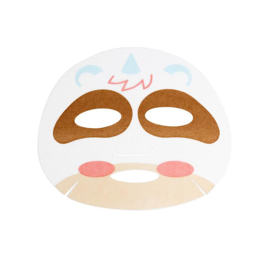 Mascarilla de tejido antiedad unicornio vegana