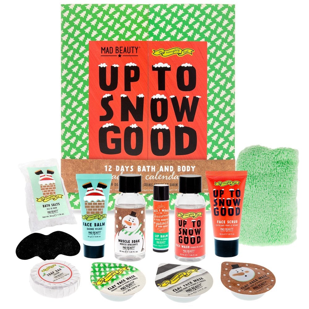 Calendario de Adviento 12 días Up to Snow Good de la marca Mad Beauty