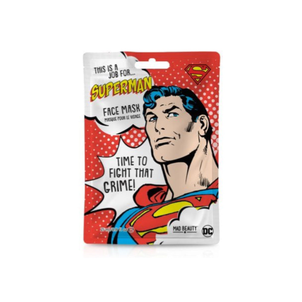 Mascarilla Facial Superheroes Superman Mad Beauty