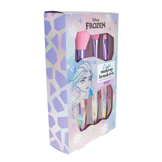 Caja con 3 brochas de Frozen Disney de la marca Mad Beauty