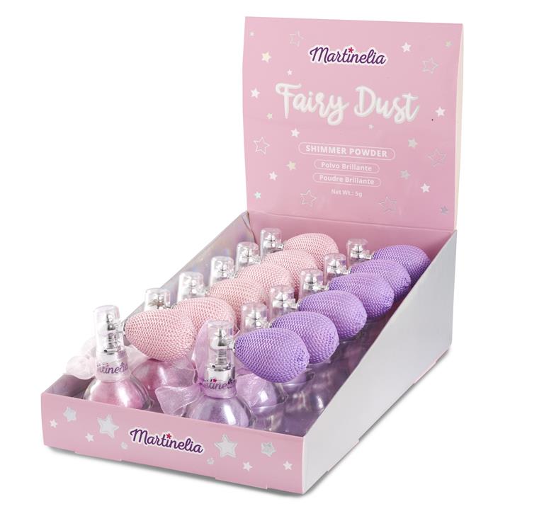 Polvo de hadas perfumados de la marca Martinelia