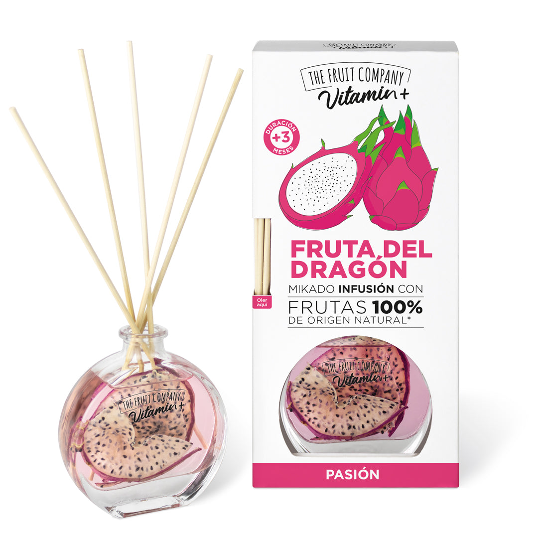 Caja Ambientador Mikado Infusión Fruta del Dragón The Fruit Company