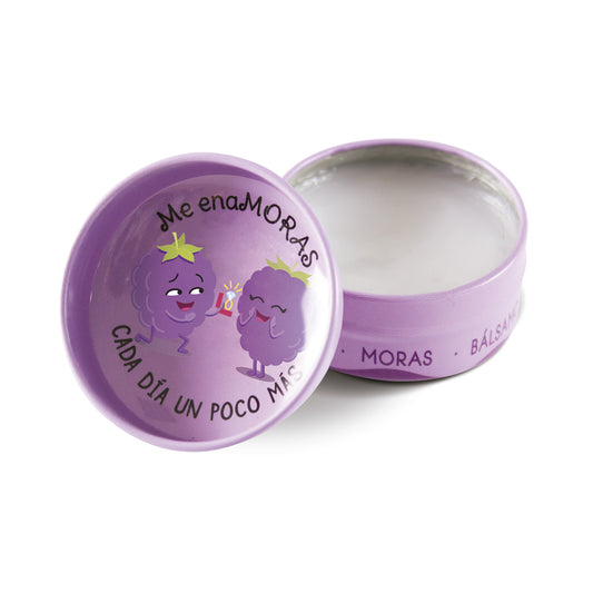 Lata Abierta Bálsamo Labial Sabor Moras The Fruit Company