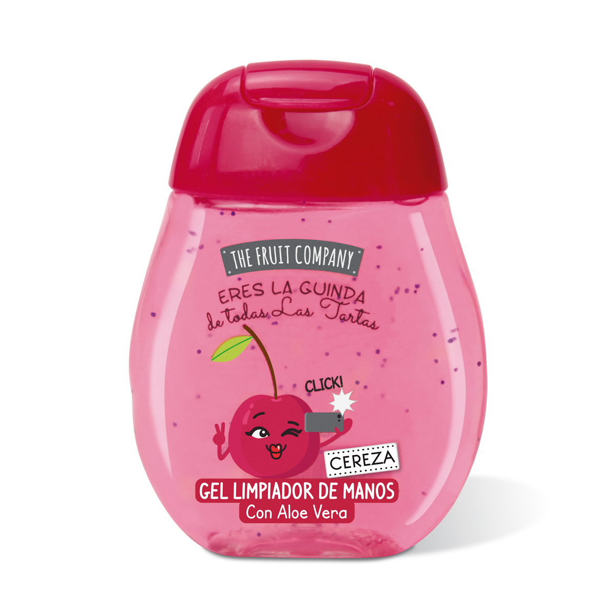 Gel Limpiador de Manos Cereza