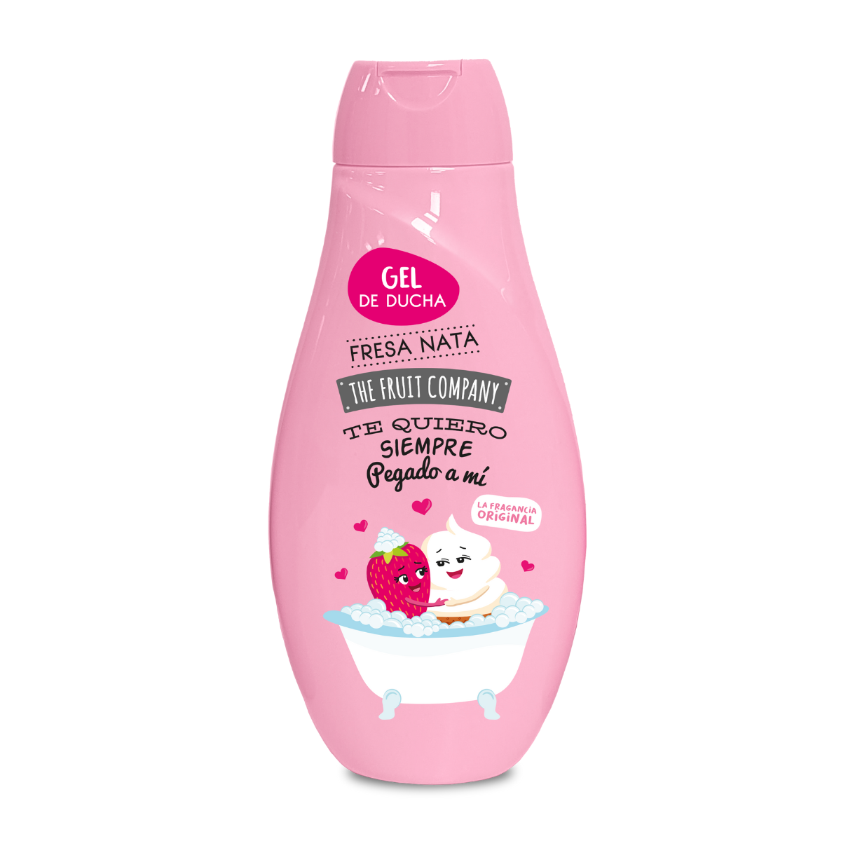Gel de ducha aroma fresa y nata The Fruit Company