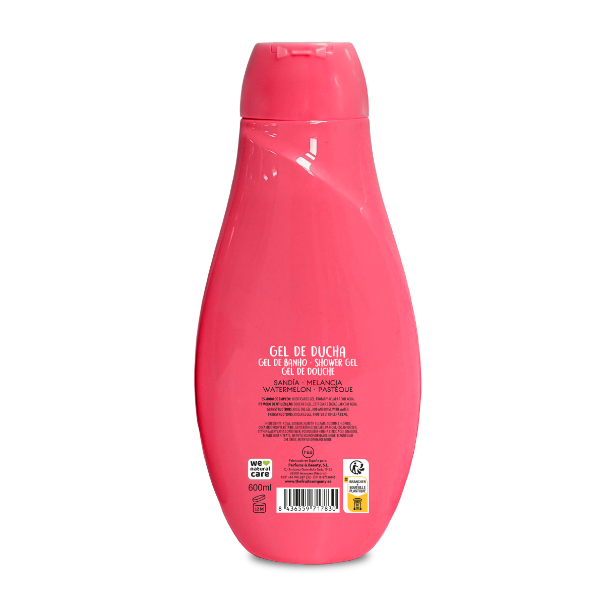 Gel de Ducha Sandía de la marca The Fruit Company