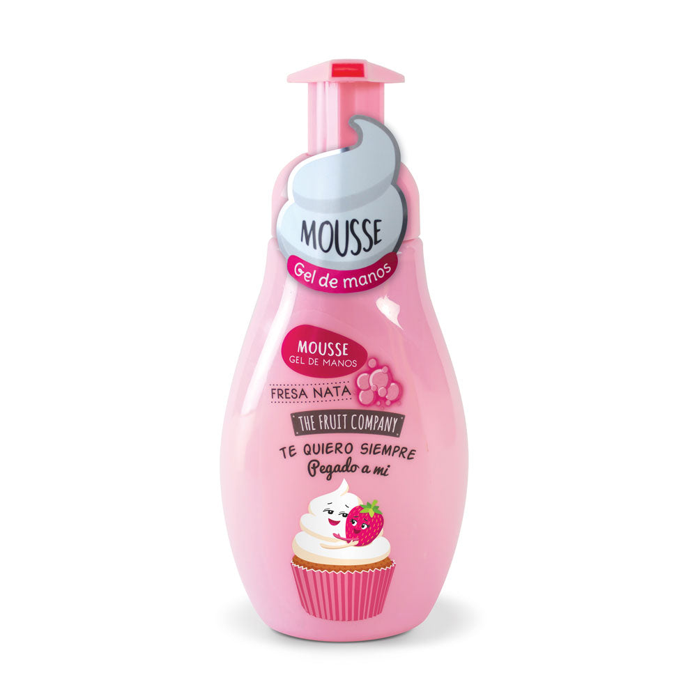 Jabón de manos Fresa Nata Textura Mousse