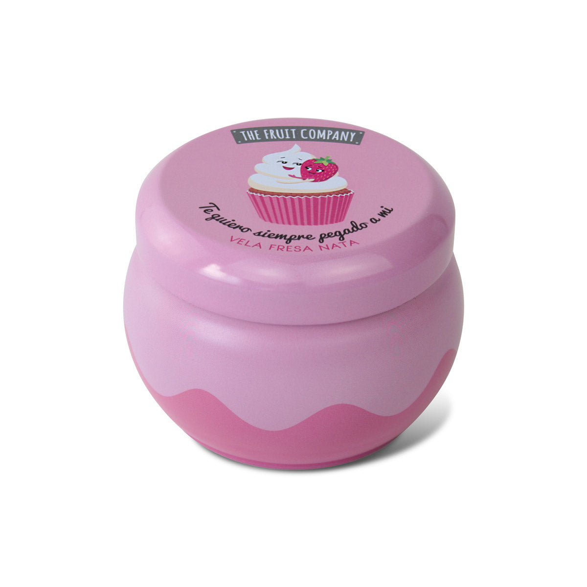Vela perfumada fresa nata The Fruit Company
