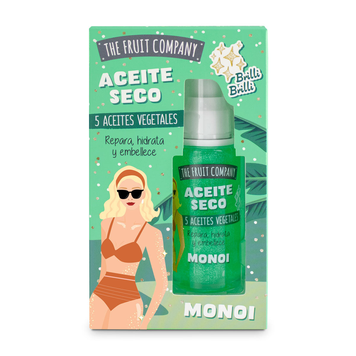Caja aceite seco monoi The Fruit Company