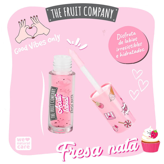Botella aceite labial fresa nata The Fruit Company