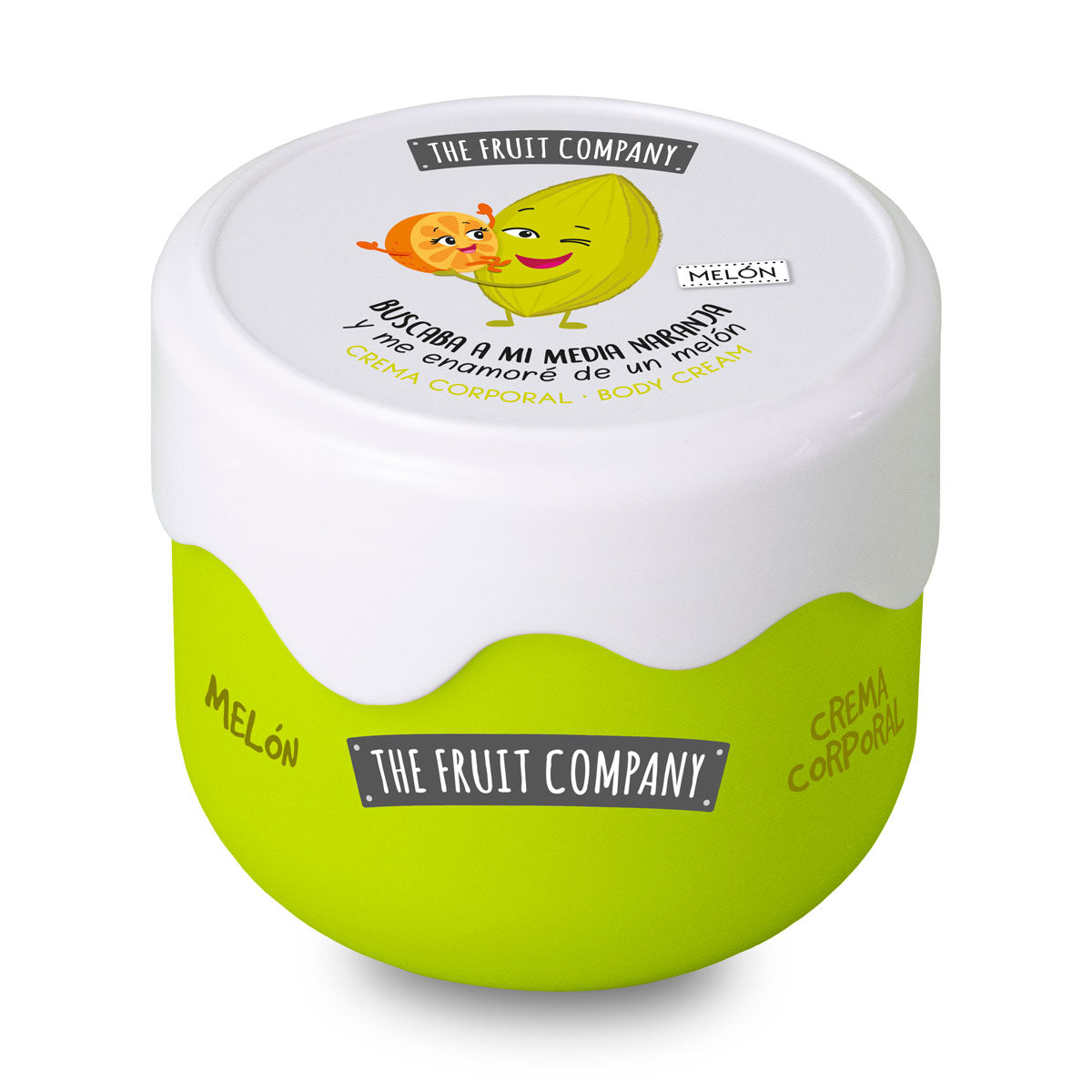 Crema corporal efecto seda aroma Melón The Fruit Company