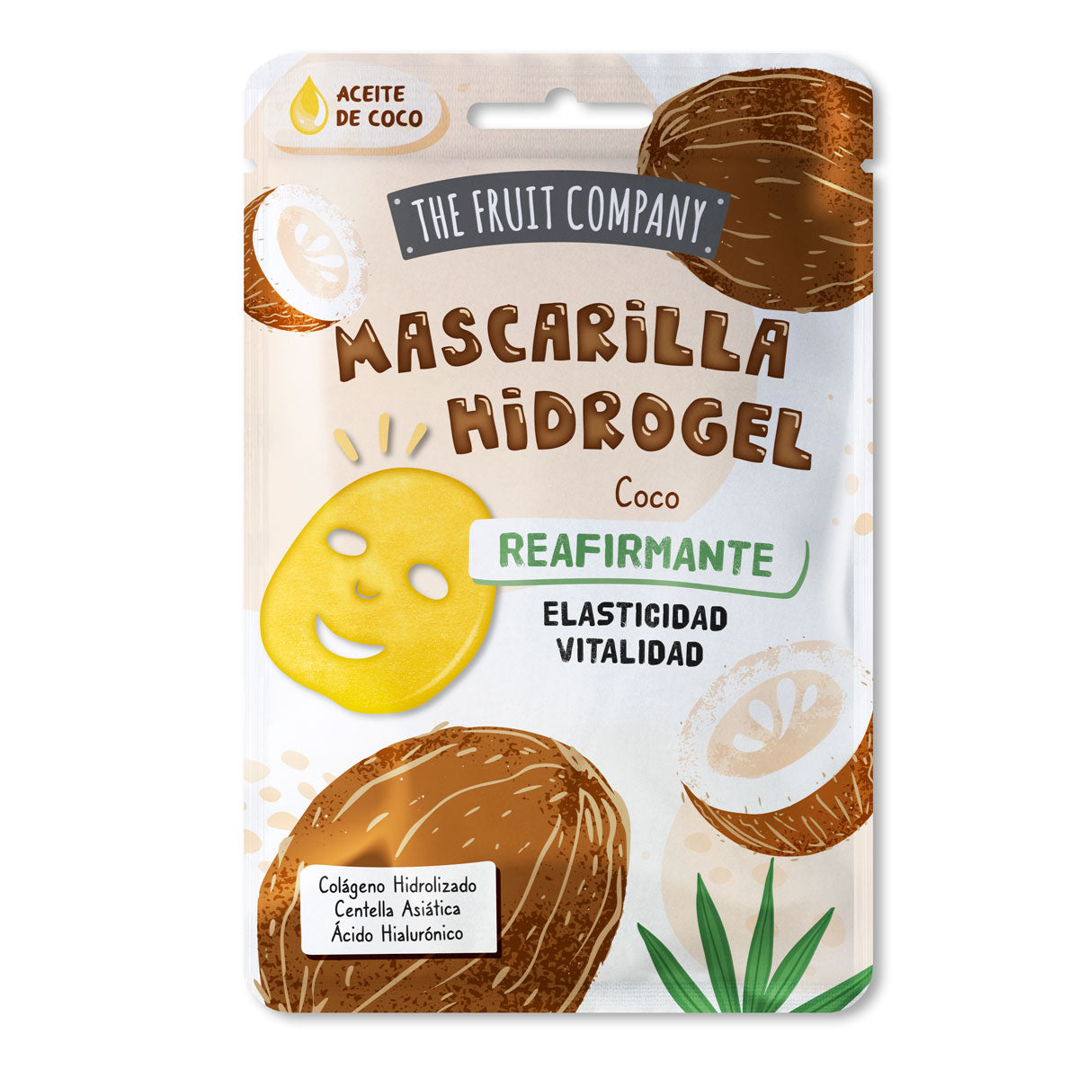 Mascarilla Hidrogel Coco The Fruit Company