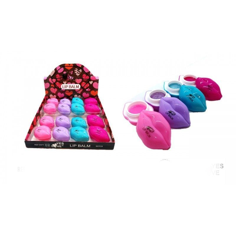 Caja Bálsamo Labial en Forma de Labios Yes Love