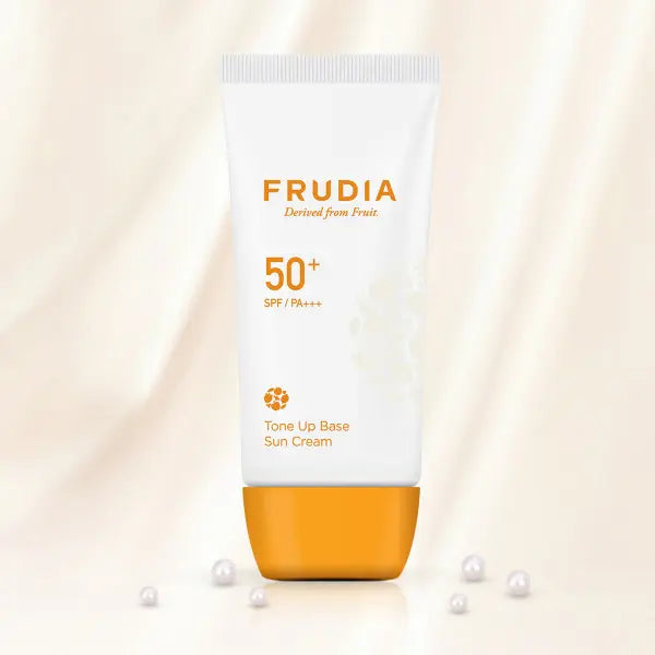 Crema Solar con color protección alta Frudia
