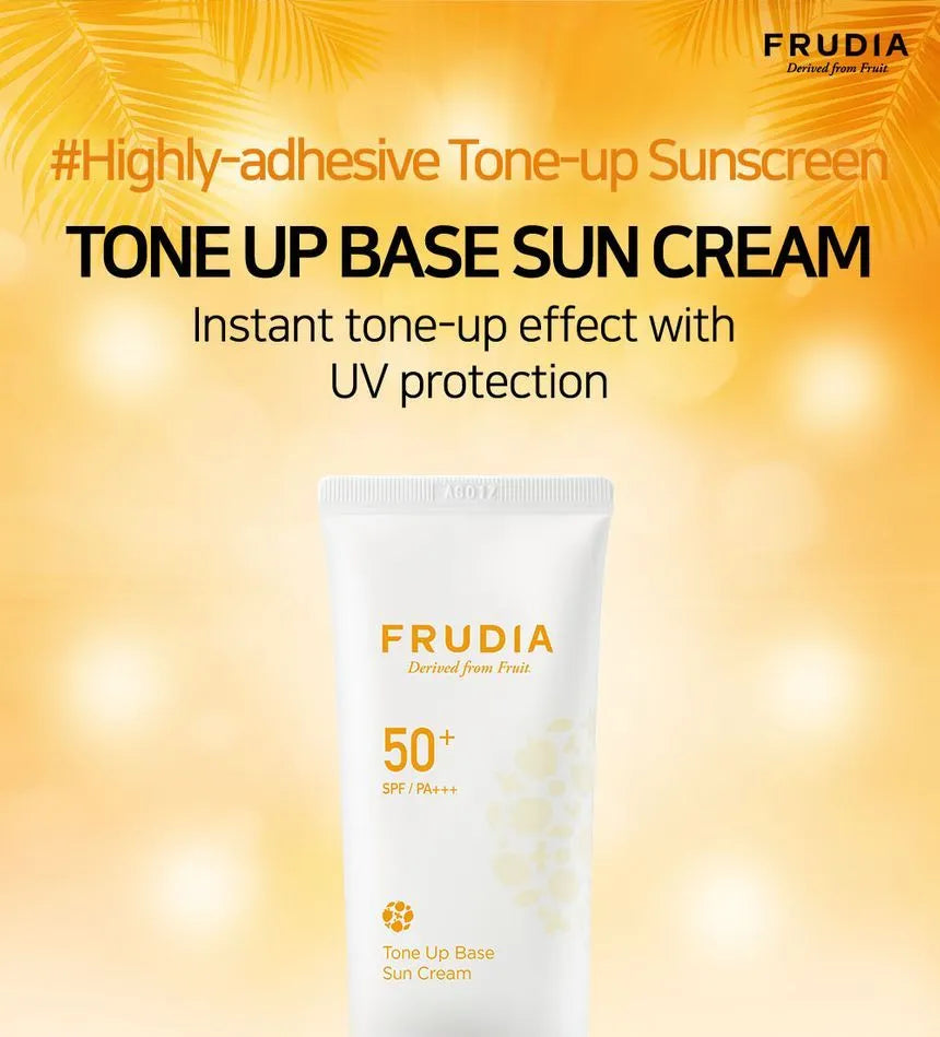 Crema Solar con color protección alta Frudia