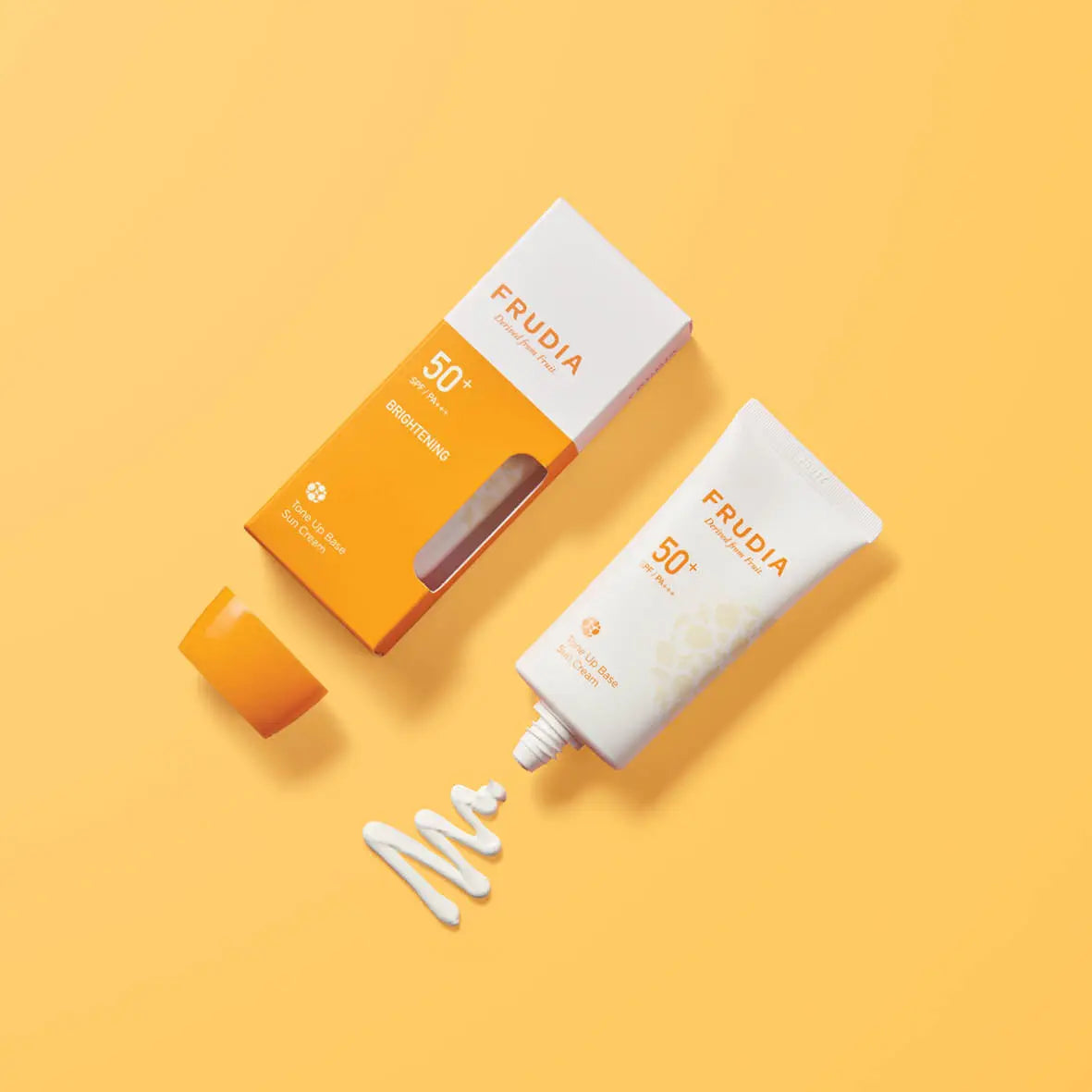 Crema Solar con color protección alta Frudia