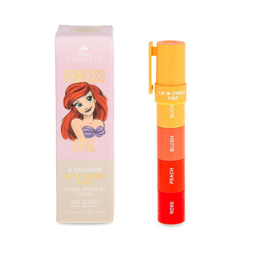 Tinte para labios y mejillas princesas Disney Mad Beauty