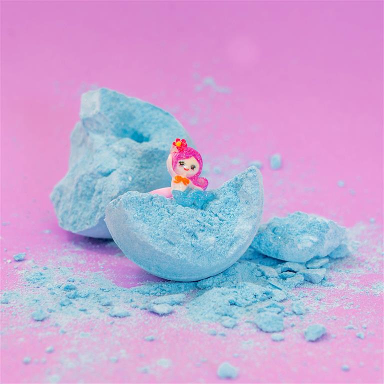 Bombas de Baño en Forma de Huevos con Sorpresa Sirena Martinelia
