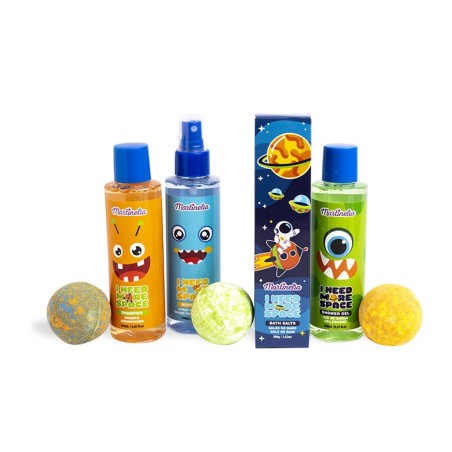 Set de baño infantil extraterrestre "I need more space" 7 piezas