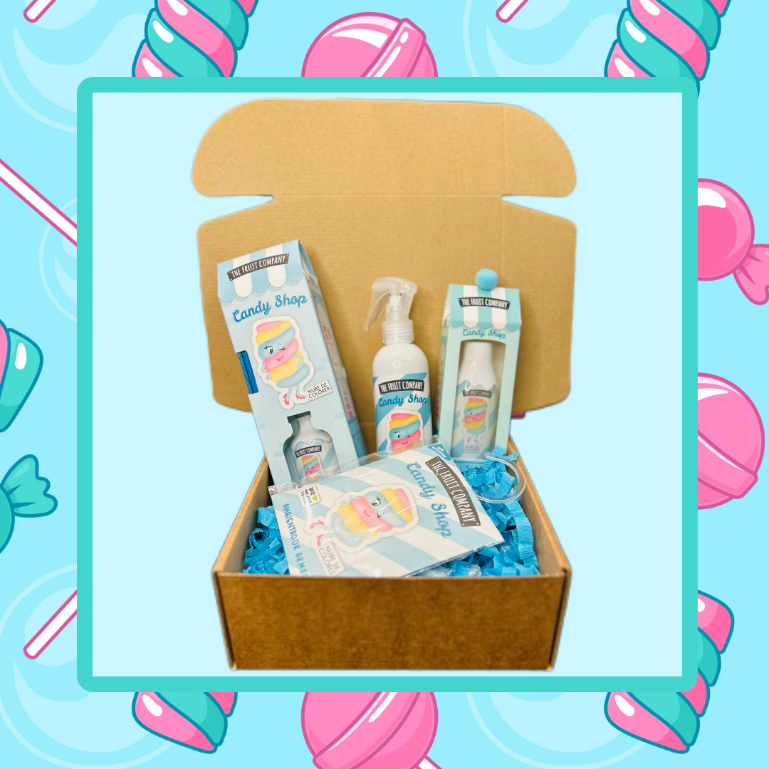 Pack regalo candy shop nube de colores The Fruit Company