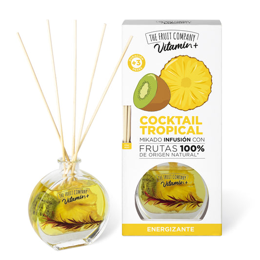 Caja Ambientador Mikado Infusión Cocktail Tropical The Fruit Company