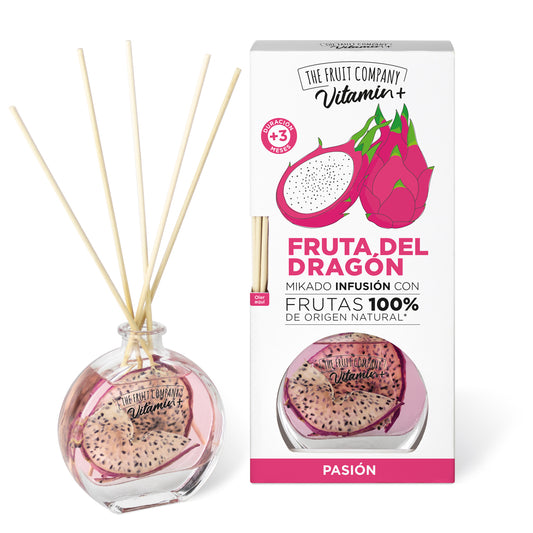 Caja Ambientador Mikado Infusión Fruta del Dragón The Fruit Company