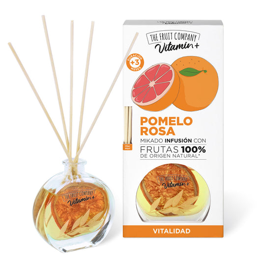 Caja Ambientador Mikado Infusión Pomelo Rosa The Fruit Company