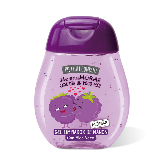 Gel limpiador de manos con aroma a moras The Fruit Company