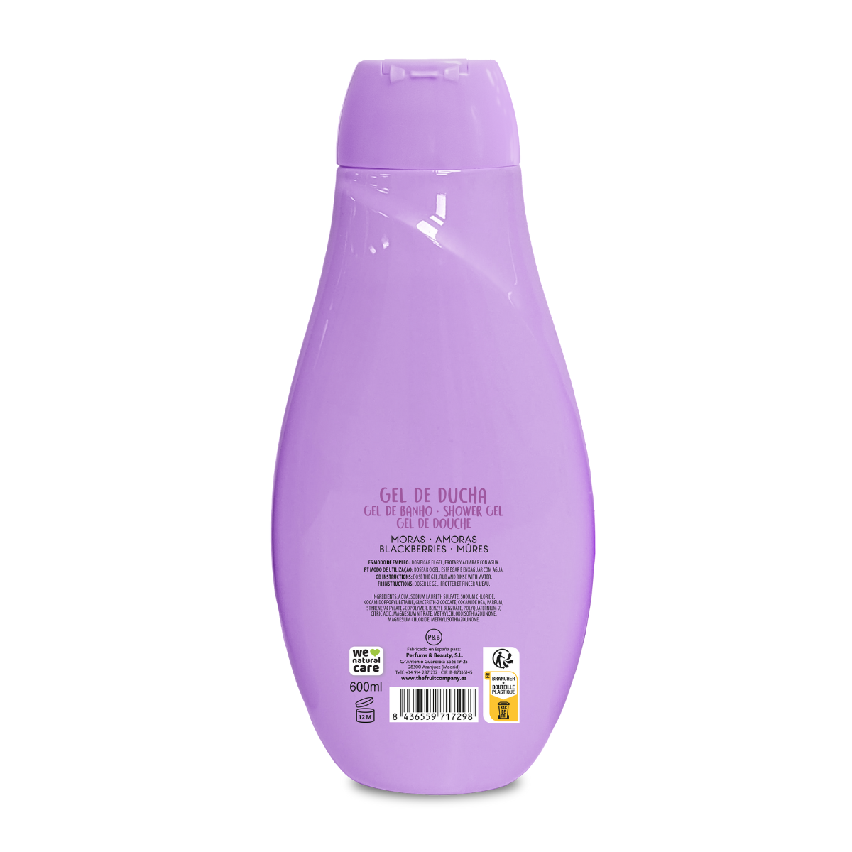 Gel de Ducha Moras 600 ml TFC