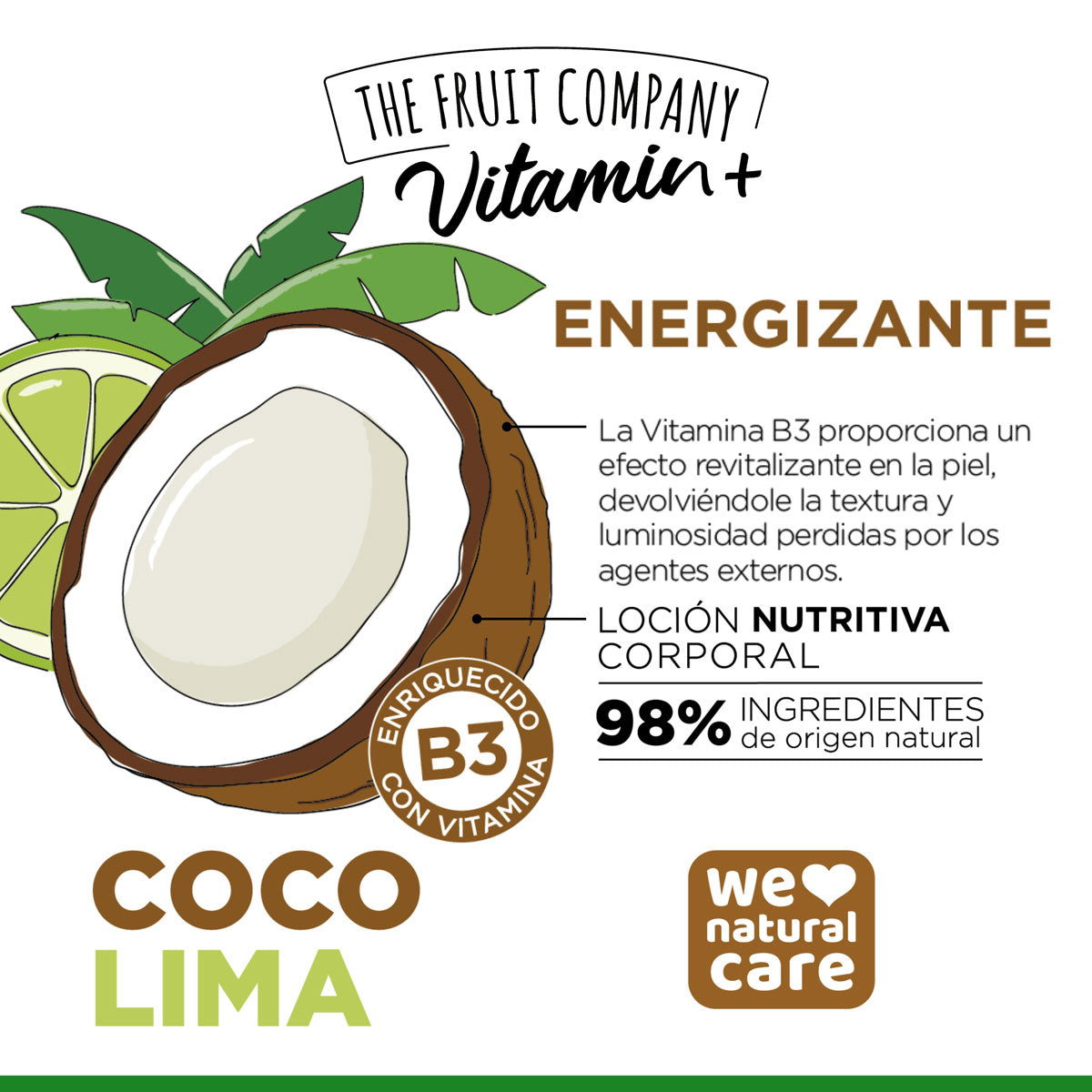 Loción Corporal Coco-Lima Vitamin+ 200 ml