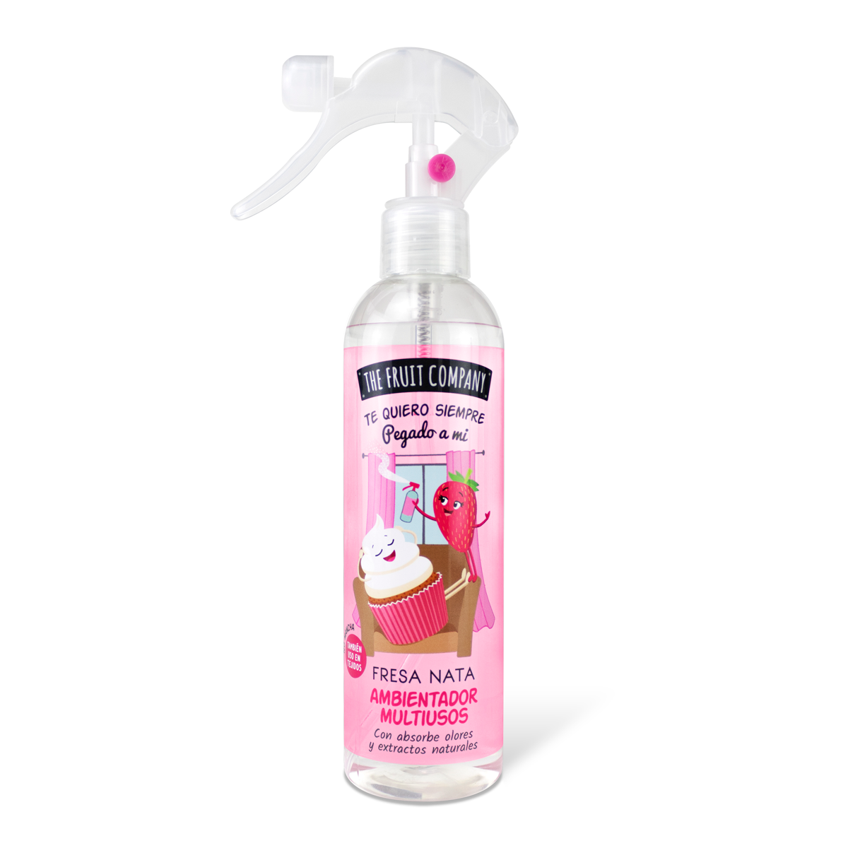 Spray ambientador Fresa y Nata multiusos
