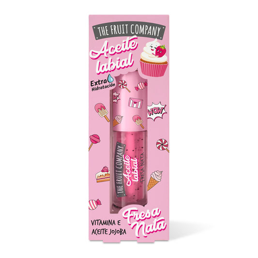 Caja aceite labial fresa nata The Fruit Company