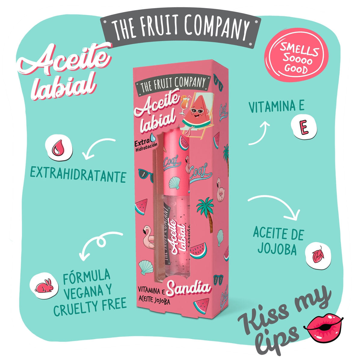 Aceite Labial Sandía TFC