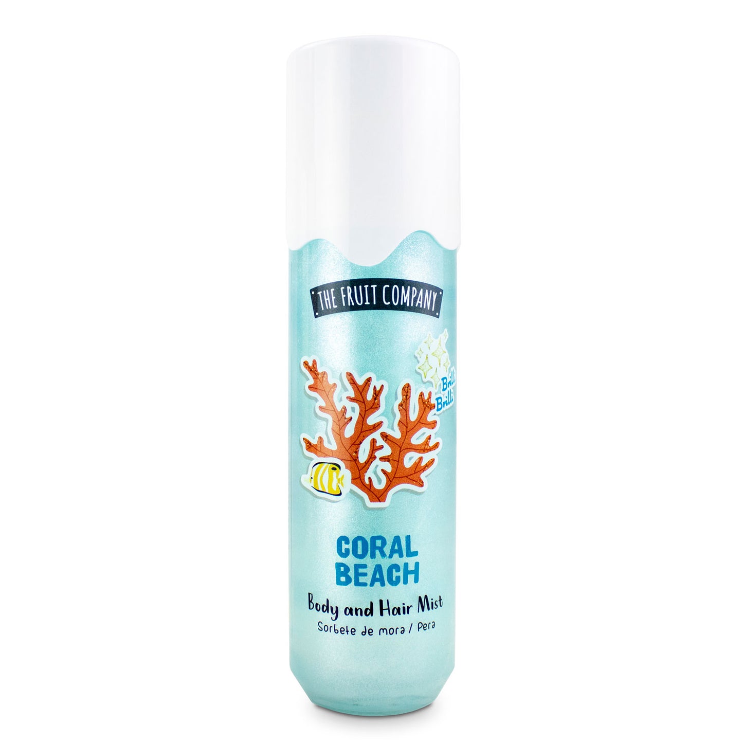 Bruma Cabello y Cuerpo Brilli Brilli "Coral Beach" Sorbete de mora/Pera TFC