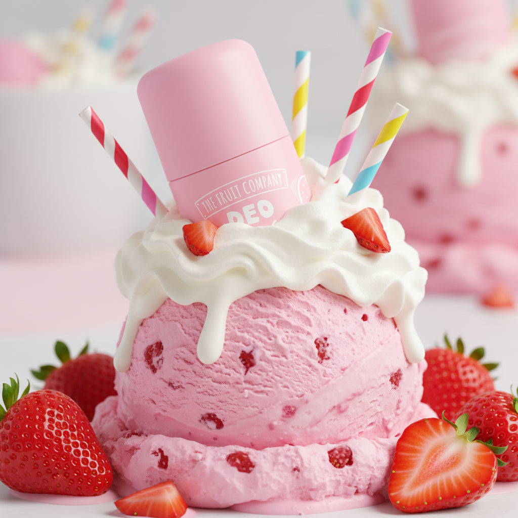 Desodorante Fresa y Nata The Fruit Company